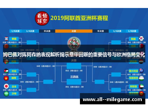 姆巴佩对阵阿森纳表现解析揭示意甲回暖的重要信号与欧洲格局变化
